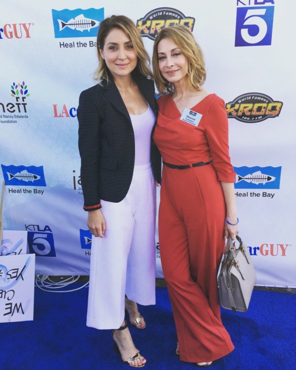 2017.05.19_Sasha_Congrats @sharonlawrence on being honored for your amazing work w @HealTheBay! You're a true angel.